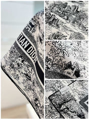 DIOR 26S SCARF 90CM IN SILK 198369