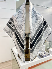 DIOR 26S SCARF 90CM IN SILK 198371