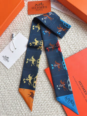 HERMES 26S SCARF 86 IN SILK 309600