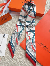 HERMES 26S SCARF 86 IN SILK 309611