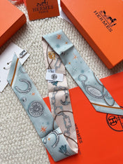 HERMES 26S SCARF 86 IN SILK 309617