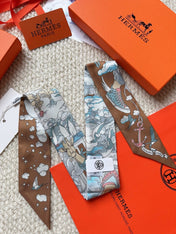 HERMES 26S SCARF 86 IN SILK 309631