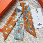 HERMES 26S SCARF 86 IN SILK 309635