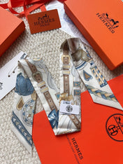 HERMES 26S SCARF 86 IN SILK 309639