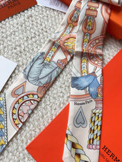 HERMES 26S SCARF 86 IN SILK 309640