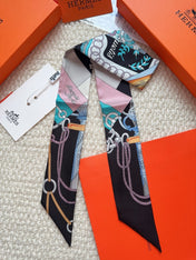 HERMES 26S SCARF 86 IN SILK 309643