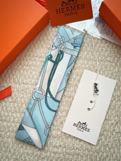 HERMES 26S SCARF 86 IN SILK 309645