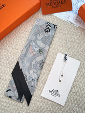 HERMES 26S SCARF 86 IN SILK 309649