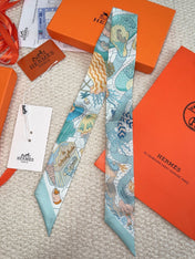 HERMES 26S SCARF 86 IN SILK 309651