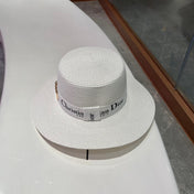 DIOR 26S STRAW BOATER HAT STYLE 195