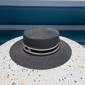 DIOR 26S STRAW BOATER HAT STYLE 148