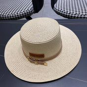 DIOR 26S STRAW BOATER HAT STYLE 202