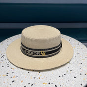 DIOR 26S STRAW BOATER HAT STYLE 147