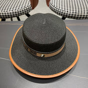 DIOR 26S STRAW BOATER HAT STYLE 152
