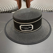 DIOR 26S STRAW BOATER HAT STYLE 133