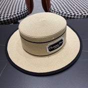 DIOR 26S STRAW BOATER HAT STYLE 134