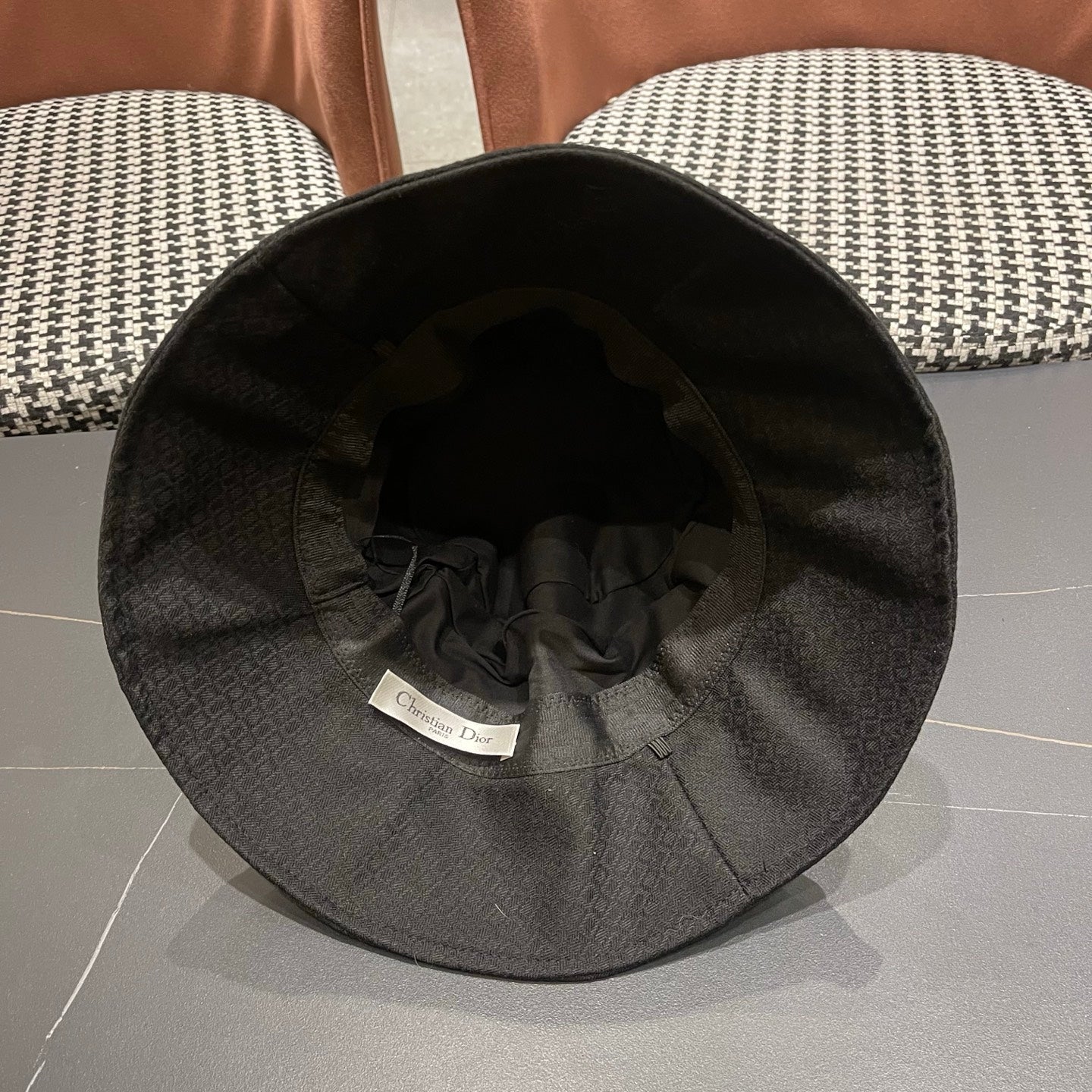 DIOR 26S OBLIQUE JACQUARD CLOCHE HAT STYLE 171