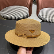 DIOR 26S STRAW BOATER HAT STYLE 193