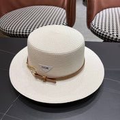 DIOR 26S STRAW BOATER HAT STYLE 199