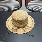 DIOR 26S STRAW BOATER HAT STYLE 210