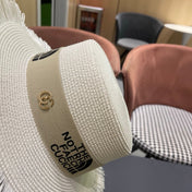 GUCCI 26S WIDE-BRIMMED STRAW HAT STYLE 68