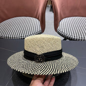 GUCCI 26S WIDE-BRIMMED STRAW HAT 264