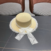 GUCCI 26S WIDE-BRIMMED STRAW HAT 252