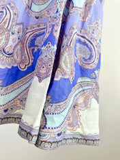 SPAGHETTI STRAP PRINTED MAXI DRESS