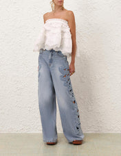 ZIMMERMANN 26S SPAGHETTI STRAP TOP STYLE 114