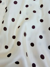 ZIMMERMANN 26S POLKA DOT PLEATED MIDI DRESS STYLE 72