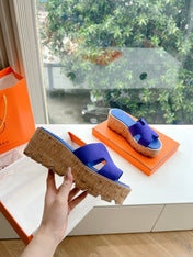 EZE 65 SANDAL NAVY SUEDE