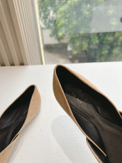 SL GEMMA BALLET FLAT CAMEL SUEDE