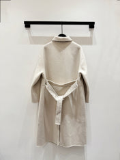 HERMES 25S LONG CASHMERE COAT 154