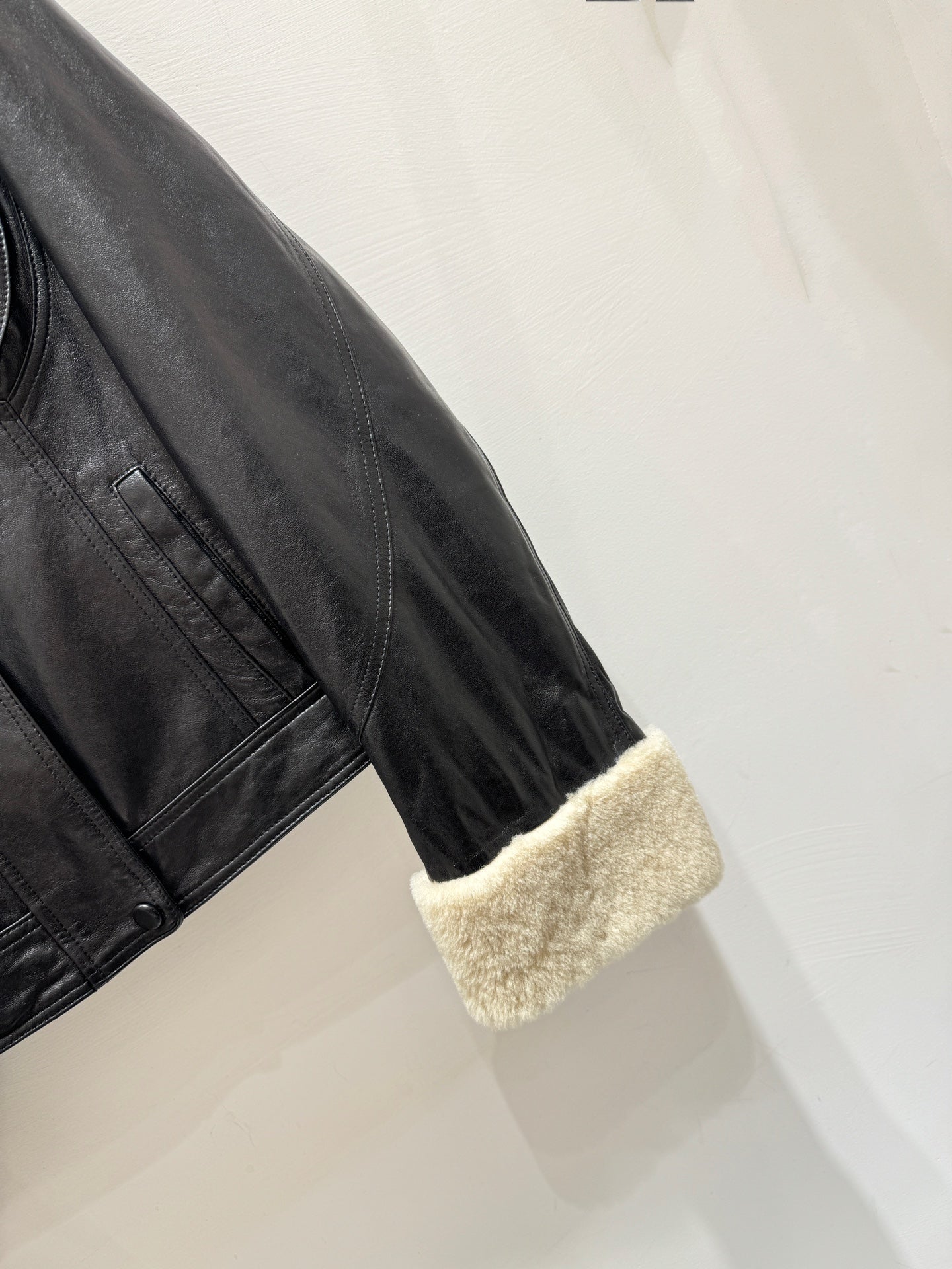 MIUMIU LEATHER JACKET STYLE 586