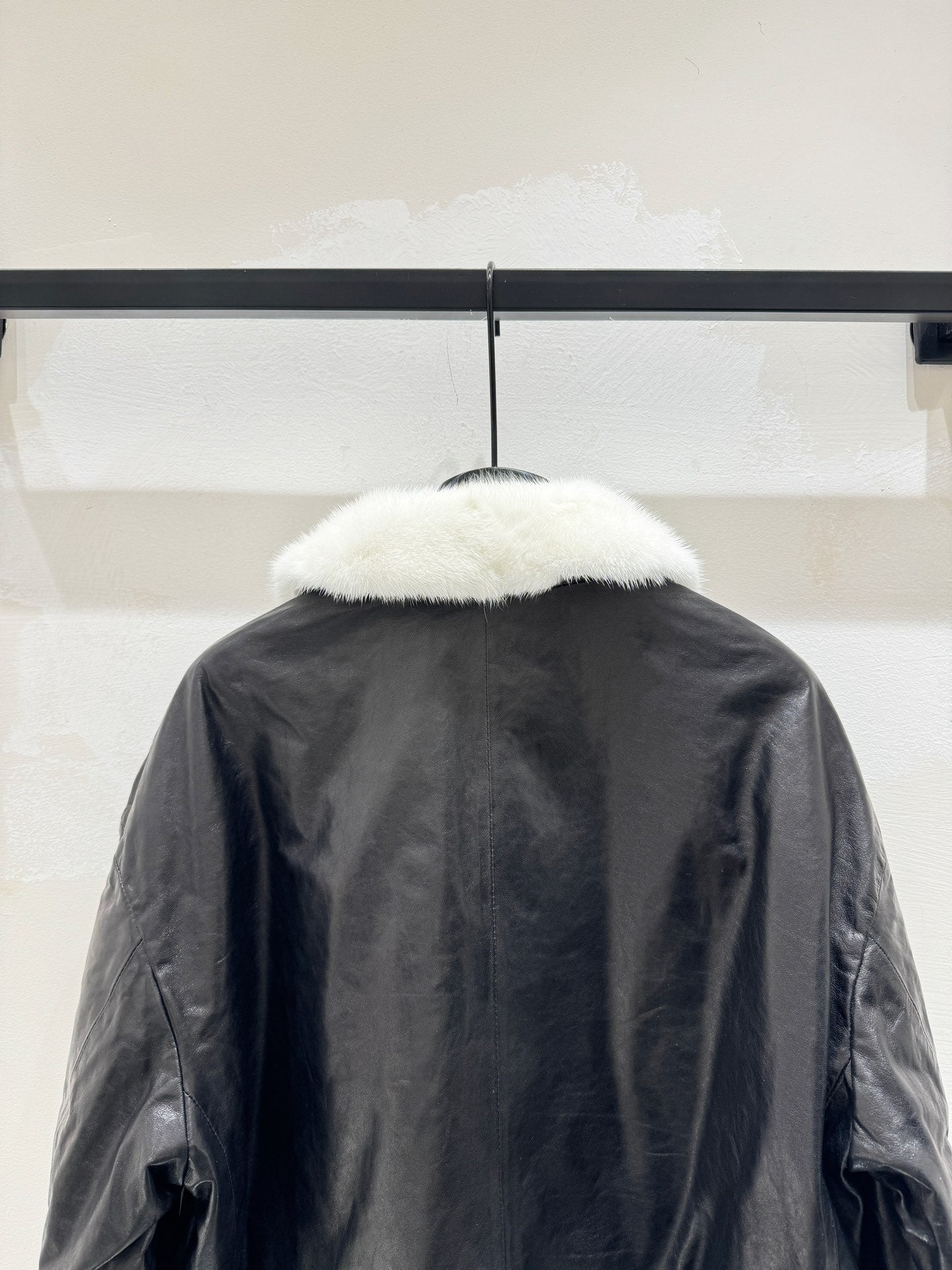 MAX MARA 25S SHEEPSKIN AND MINK FUR COAT 154