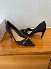 MY DD 25S HIGH HEEL 80MM IN BLACK SATIN