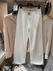 CC jeans White Denim Fabric