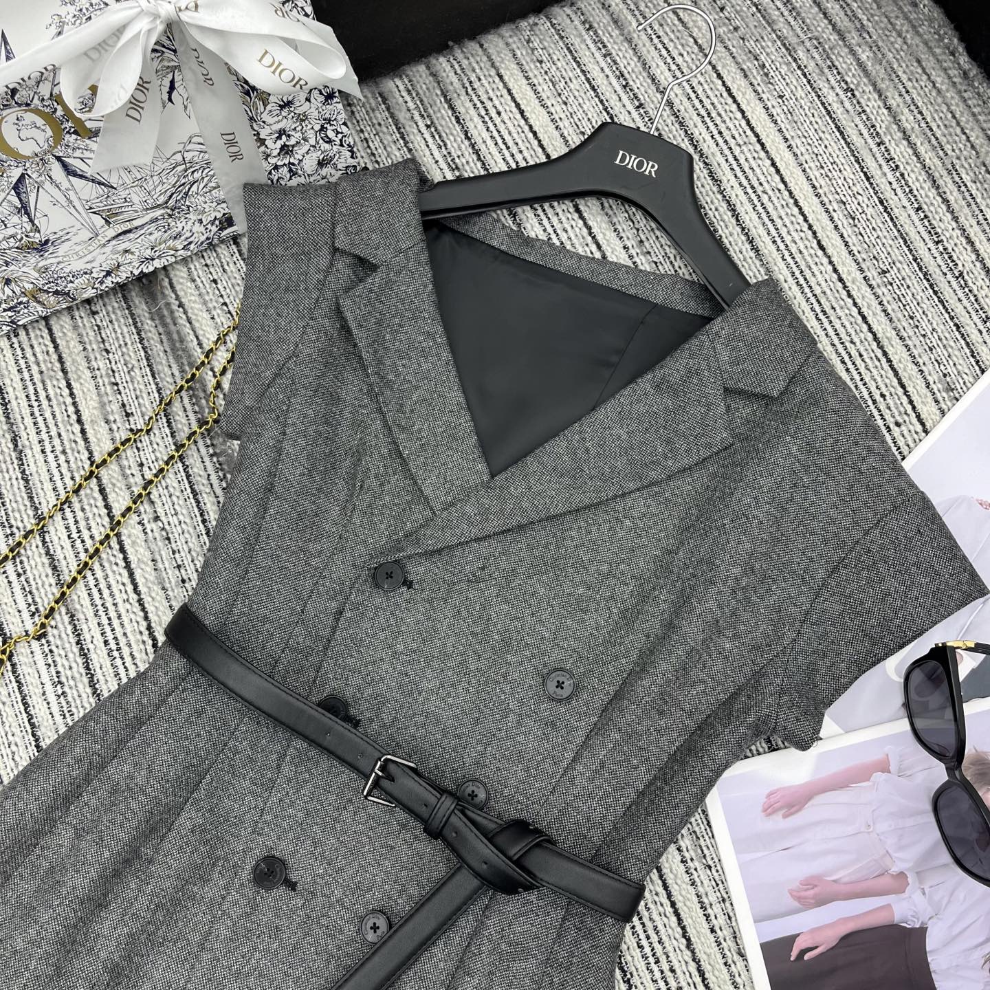 DIOR 25S VEST DRESS 802