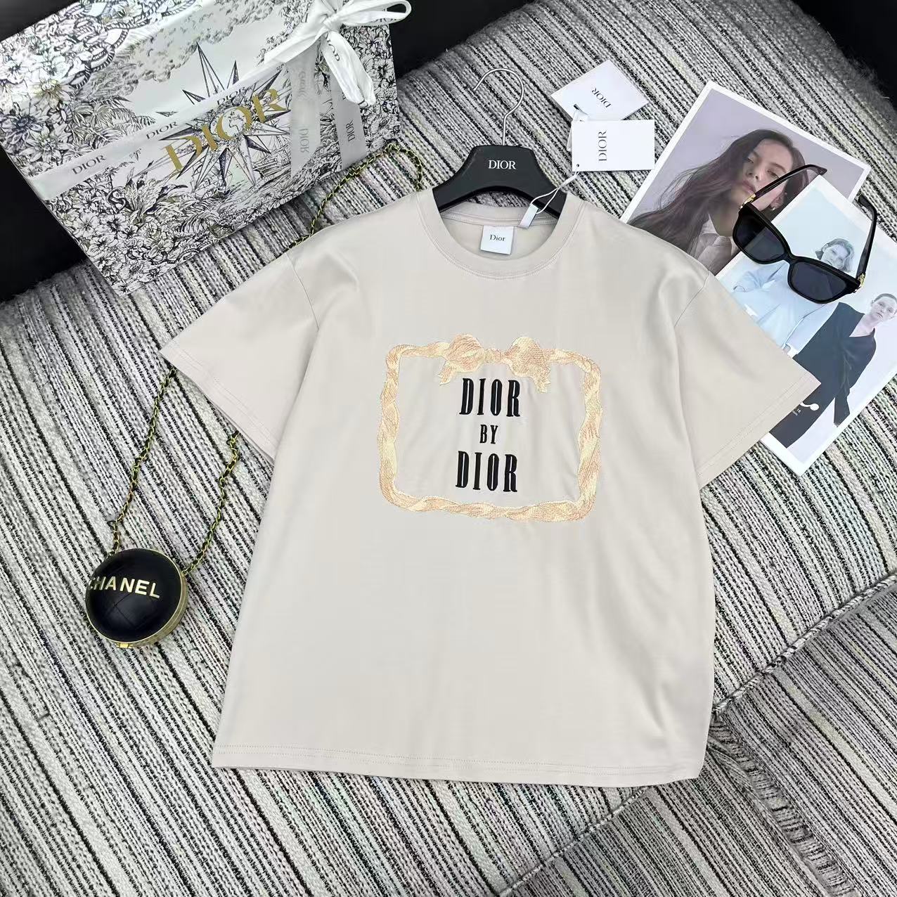 DIOR 26S SHORT-SLEEVE CREW-NECK T-SHIRT 971