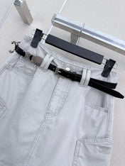 CELINE 26S DENIM MINI SKIRT 357