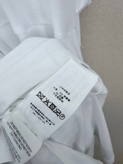 RALPH LAUREN 26S WHITE WAIST-TIED DRESS 455