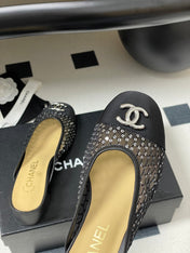 BUBBLE 30 MM IN BLACK FABRIC AND MESH