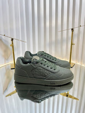 B27 LOW-TOP SNEAKER ARMY GREEN SMOOTH CALFSKIN