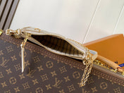EASY POUCH ON STRAP 19 IN BEIGE MONOGRAM EMPREINTE LEATHER