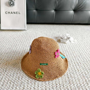 MIUMIU STRAW BUCKET HAT STYLE 39