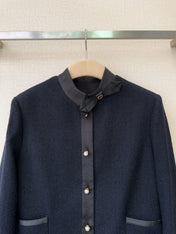 DIOR 26S BOW-DETAIL TWEED JACKET 1301