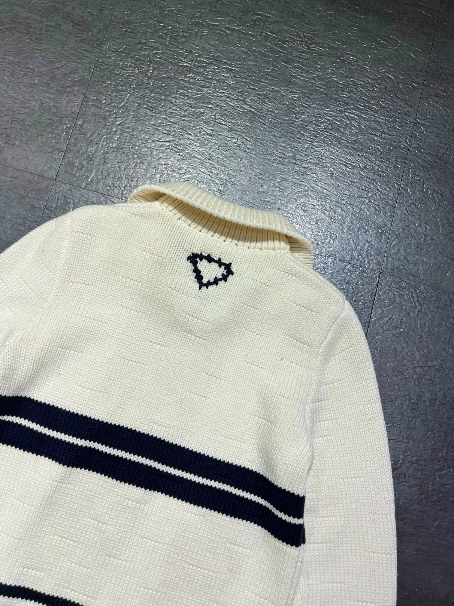 PRADA 26S ZIP-UP KNIT CARDIGAN 1206