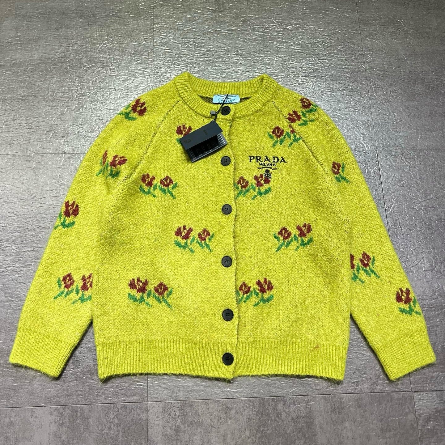 PRADA 26S KNIT CARDIGAN 1278