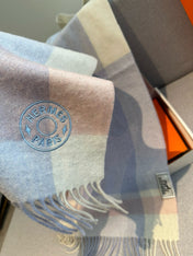 SCARF 180 CM IN COLORFUL CASHMERE 381231