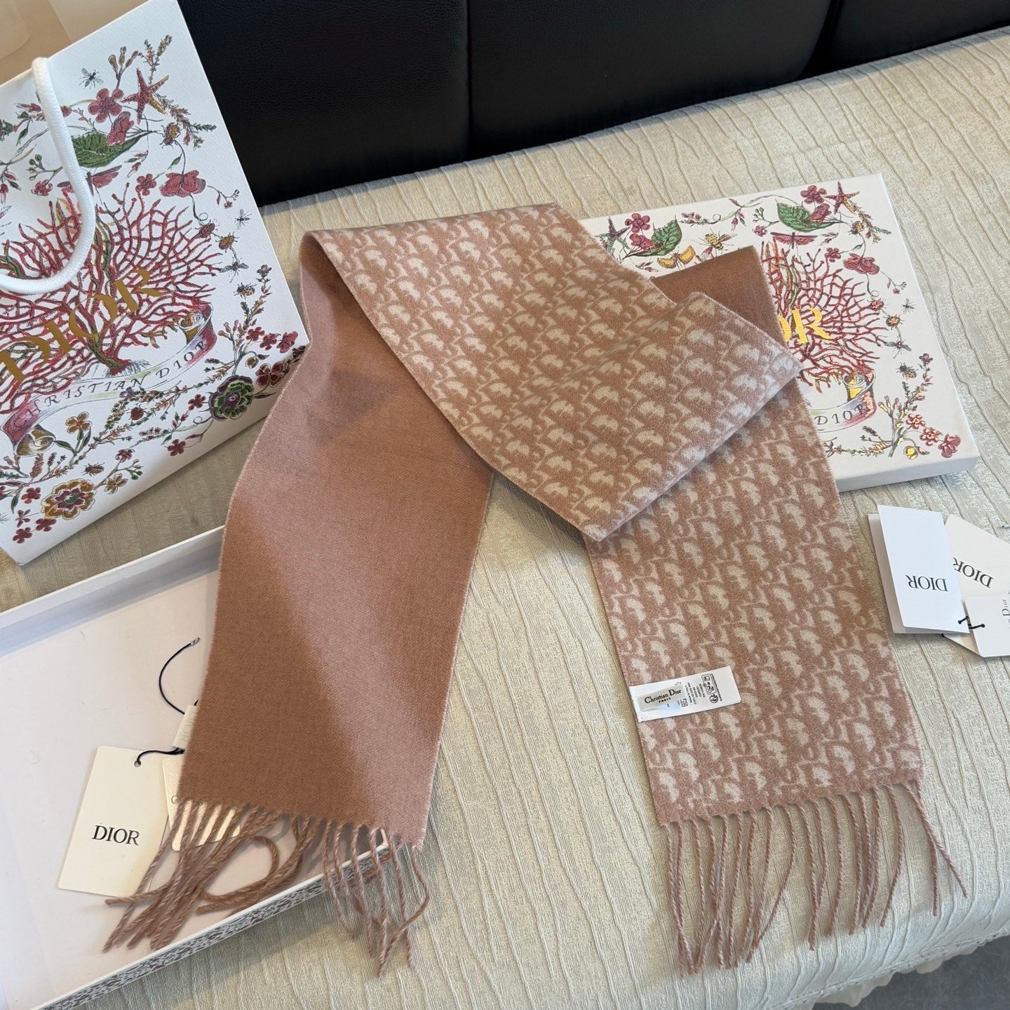 DIOR 26S SCARF 170 IN WOOL 513263